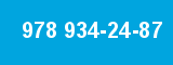978 934-24-87 978 934-24-87